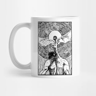 Devil on the back Mug